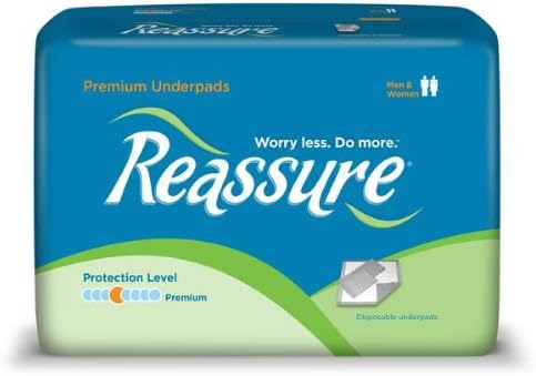 Reassure Premium Underpads Light-Absorbency, 30x36, 35/Case