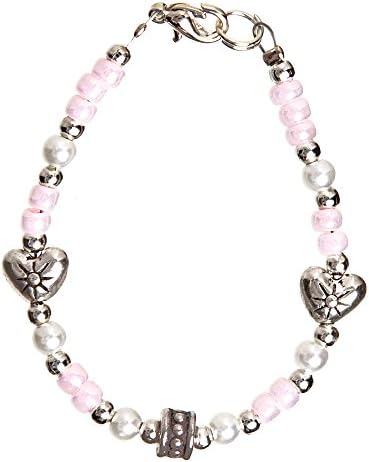 Simply Sweet Hearts Baby Bracelet (4.75 Inches)