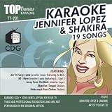 Jennifer Lopez & Shakira Top Tunes Karaoke CGD Artist Vol 32 TT-201 (US Import) - Jennifer Lopez & Shakira