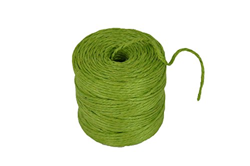 Burlap Jute Rope 3 Ply 75yd Spool Choose Color (DARK APPLE GREEN)