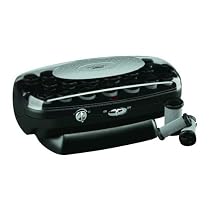 Infiniti by Conair CHV29 20 Tourmaline Ceramic Flocked Rollers and Cord Reel, Black