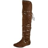 Not Rated Women's Metal Shop 2 Studded Boot