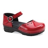 Dansko Jamie Clog (Toddler/Little Kid/Big Kid),Cherry Patent,27 M EU (9.5-10 M US Toddler)