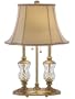 Waterford Crystal 25 1/2-Inch Thistle Desk Lamp