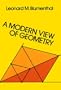 A Modern View of Geometry (Dover Books on Mathematics)