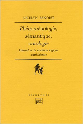 Phénoménologie, sémantique, ontologie
