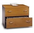 Series C Natural Cherry 35" Lateral File By Bush Furniture