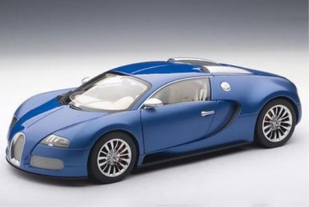 Bugatti EB Veyron 16.4 Bleu Centenaire 2009 1/18 Autoart On Sale