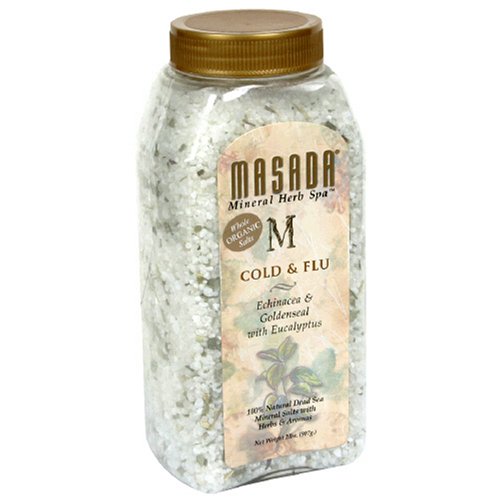 Masada Mineral Herb Spa 100% Natural Dead Sea Mineral Salts with Herbs & Aromas, Cold... by Masada