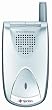 Sprint PCS SCP200SILVER Sanyo Flip Phone with voice-activated dialing (silver)