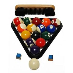 Hergestellt f�r DEMA Billard-Set (Triangel,B�rste,Kreide,Kugeln und Butcap)