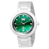 Swiss Watches:Oniss Paris Men's ON609-M Swiss Quartz Mother-of-Pearl Ceramic Bracelet Watch