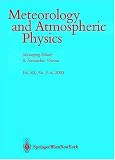 Meteorology and Atmospheric Physics