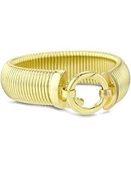 1AR by UnoAerre 18KT Gold Plated Turbogass Bracelet