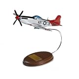 Tuskegee P-51 Mustang Wood Model