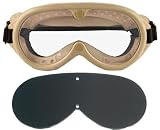 Tan GI Type Sun-Wind-Dust Goggle by 