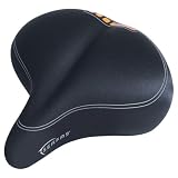 Serfas Men's E-Gel Cruiser Elastomer Bicycle Saddle - EG-8966