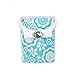 Lockerlookz/Roomlookz™ Acrylic Magnetic Aqua Bin, Aqua Poppy Caddy, and Jeweled Peony Flower Magnet Limited Edition (Set of 3) (Aqua)