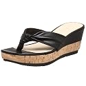 Nine West Women's Zarend Wedge Platform Thong