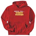 Sweatshirt Red " Trust Me I Am Winery Worker Occupations