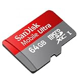 SanDisk Ultra 64 GB microSDXC Class 10 UHS-1 Memory Card 30MB/s with Adapter SDSDQUA-064G-U46A