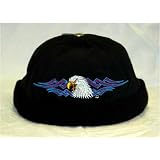 Buy Bullet Style Knit Biker Cap with Eagle Logo one size by y2