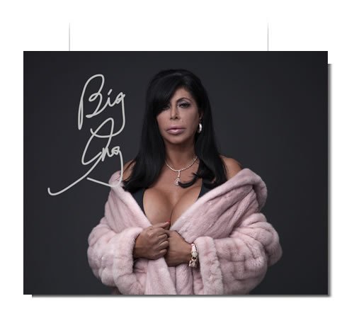 Big Ang Signed Autographed Photo 8x10 Reprint RP