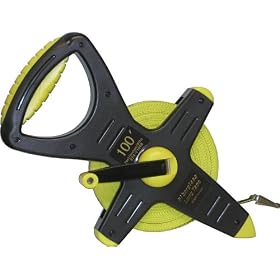 CST Berger 74-Y1008 100ft Fiberglass Zip-Line, Pro-Series Open Reel Tape in FEET 8THS by CST/Berger