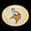 Minnesota Vikings Belt Buckle - NFL Football Fan Shop Sports Team Merchandise