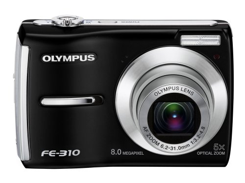 Olympus FE-310 Digitalkamera (8 Megapixel, 5-fach opt. Zoom, 2,5