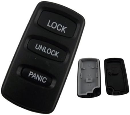 New 3 buttons Smart Remote Entry keyless key case FOB shell for Mitsubishi replacement (Just a Empty Key shell, No chips inside)
