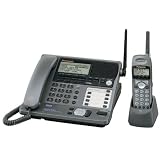 Panasonic KXTG4000B 2.4 GHz DSS 4-Line Cordless Phone with Caller ID and Voicemail