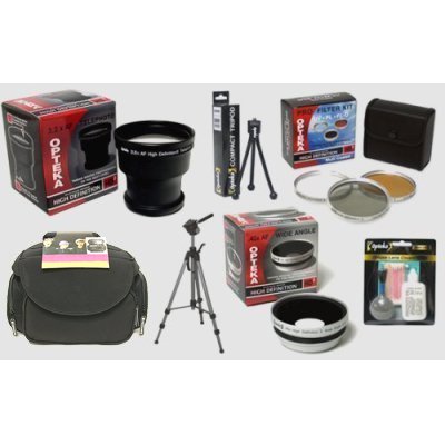 3.2x Telephoto HD&sup2; Professional Accessory Kit for Canon PowerShot S3 IS S2 IS