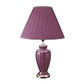 Ceramic Table Lamp- Burgundy