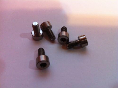 BN M4 X 8mm Titanium Socket Cap Bolts Screws HEX 3 pcs set Copper