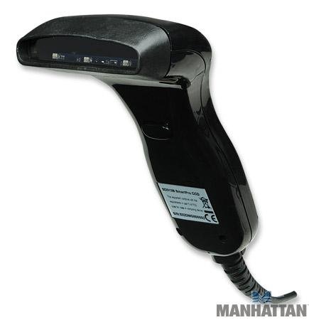 MANHATTAN Barcode Scanner Kontakt CCD, Handgerät, 80 mm, USB (401517)