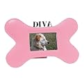 Pleather Bone Frame- Pink