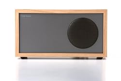 Tivoli Audio Model Three Stereo Speaker, Cherry/Metallic Taupe