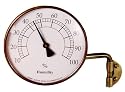 Conant Custom Brass Model H-6a Vermont Antiqued Brass Dial Hygrometer