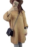 （TPGROWIN） マタニティ ウェア ワンピース ニット セーター 妊婦服 ゆったり カジュアル フレア あったか 産前 産後 全4色 (Free, イエロー)