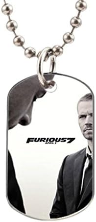 PeyTo Unique Custom-Fast & Furious 7 Paul Walker Image Custom for large size Oval Aluminum Dog Tag