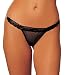 Shirley Stretch Mesh and "Sexy" Lace Thong