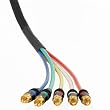 Mediabridge Ultra Series - Component Video Cable with Audio - Gold Plated Pro Grade RCA Connectors - 50ft