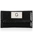 G by GUESS Royal G Slim Wallet Clutch, BLACK