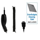 Oriongadgets Car Charger for Motorola Droid X (Includes OrionGadgets Cleaning Cloth)
