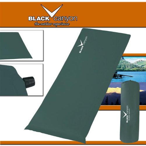 Black Canyon BC4193 Matelas auto-gonflable 200 x 66 x 3 cm Vert