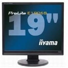 IIYAMA PLE1906S-B ProLite E1906S-1 19 inch Monitor SXGA TFT LCD 800:1 250cd/m2 1280 x 1024 5ms D-Sub/DVI-D (Black)