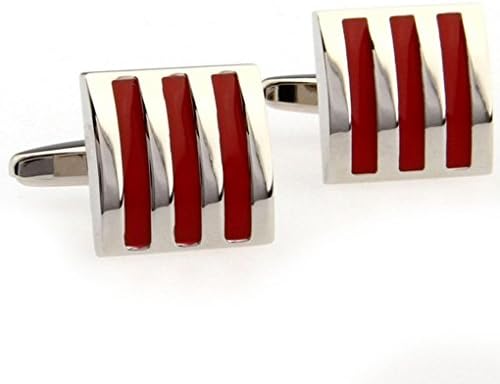 EOVE Red Onyx Square Cufflinks