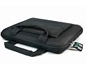 ULTIMATEADDONS Grey Hard EVA Briefcase Style Bag for SONY DVPFX730 7" Portable DVD Player's