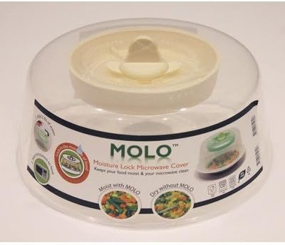 MOLO Moisture Lock Microwave Cover (White)